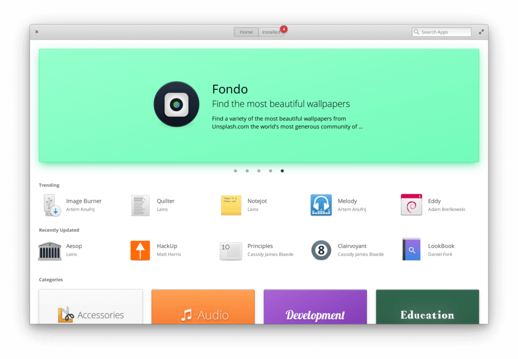 elementary OS - AppCenter