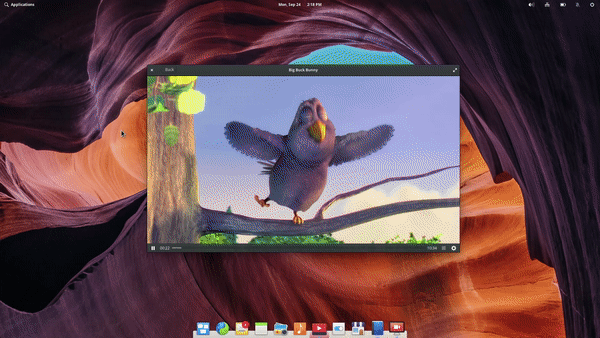 elementary OS - Picture-in-Picture